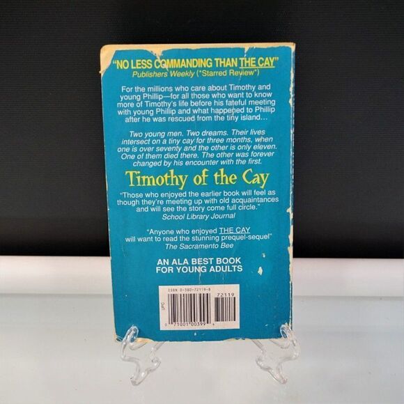 Timothy of the Cay by Theodore Taylor Vintage Paperback 1993 - Picture 3 of 6